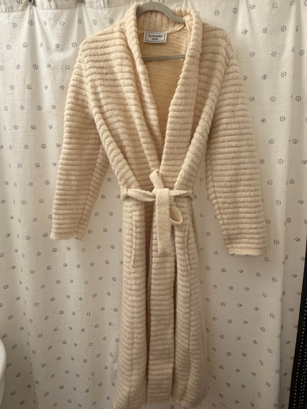100% Wool Schrader Knit Sweater